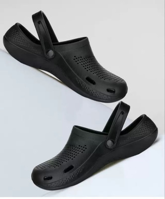 Vintex Men Clogs(Black , 8)