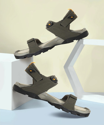 Sparx SS 502 Men Sports Sandals(Olive , 7 UK/India)