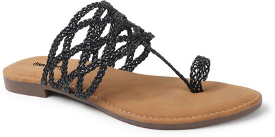 Dressberry Women Flats(Black , 7)