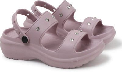 STEPIZIA Women Clogs(Pink , 4)