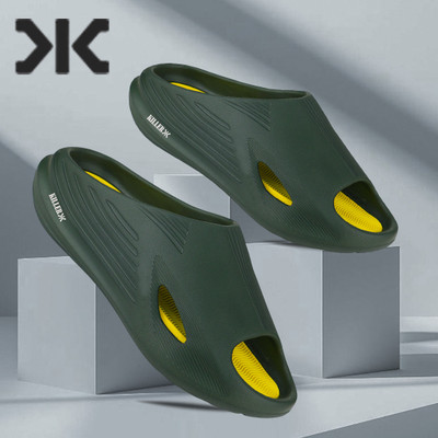 KILLER Men Flats(Green , 8)