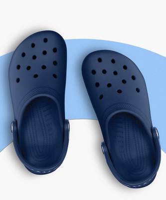 CROCS Women Clogs(Navy , 9)