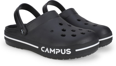 CAMPUS Men Clogs(Black , 7)