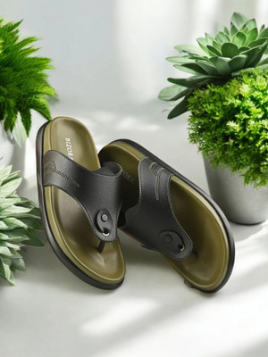 BIZORA Men Casual(Olive , 7)
