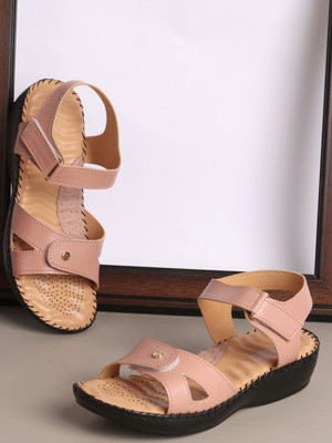 TRIKSY Women Flats(Pink , 6)