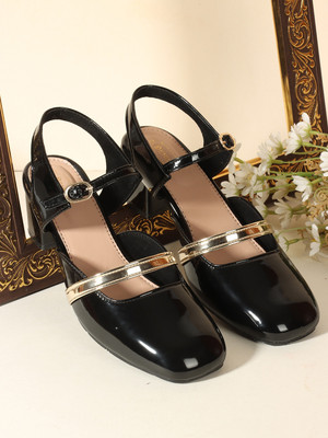 Denill Women Heels(Black , 4)