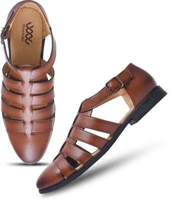 Wave Walker Men Sandals(Tan , 7)