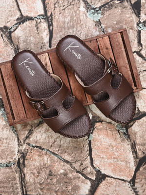 kenstto Women Flats(Brown , 4)