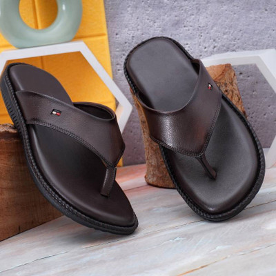 Rivi9 Men Casual(Brown, Black , 8)