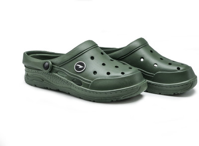 asian Men Clogs(Olive , 6)