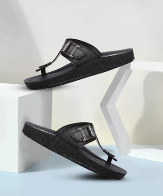 Bata Men Sandals(Black , 8)