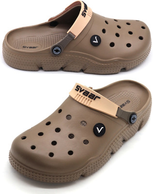 Svaar Men Clogs(Brown , 9)