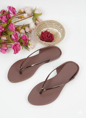 A S FOOT CRAFT Women Flats(Brown , 6)
