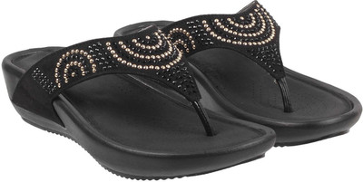 MOCHI Women Flats(Black , 7)