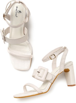 Marc Loire Women White Heels