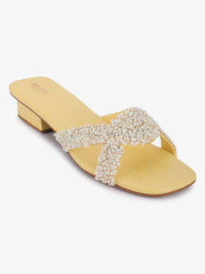 ANOUK Women Flats(Yellow , 6)