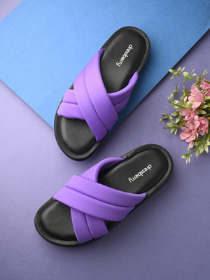 Dressberry Women Flats(Purple , 8)