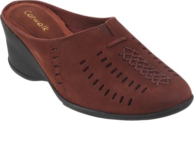 Catwalk Women Wedges(Maroon , 5)