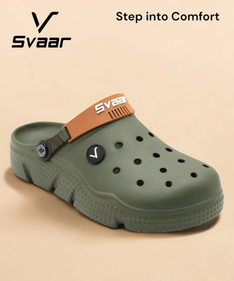 Svaar Men Clogs(Green , 7)