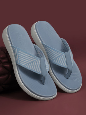 Bata Women Slippers(Blue , 7)