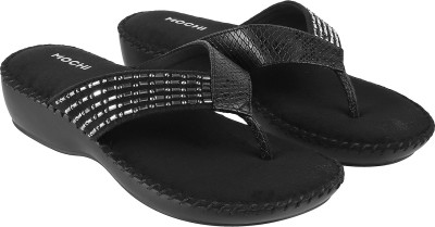 MOCHI Women Wedges(Black , 3)