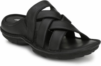 Hitz Men Sandals(Black , 11)