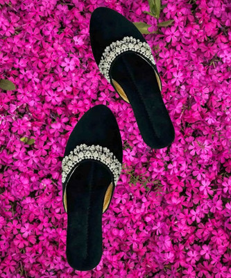 PZ MIR Women Flats(Black , 8)