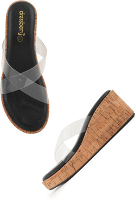 Dressberry Women Heels(Black , 7)