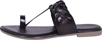 Shoestail Women Flats(Brown , 8)