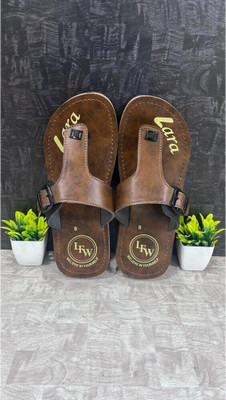 Lara Men Sandals(Tan , 9)