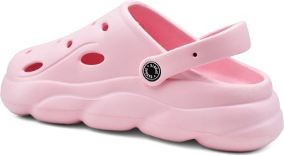 RADDZ SPORTS Women Clogs(Pink , 7)