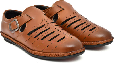 G L Trend Men Casual(Tan , 7)