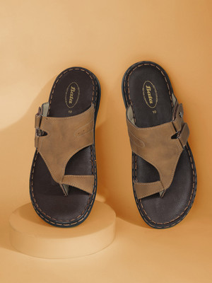 Bata Men Sandals(Tan , 8)