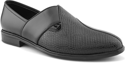 ANOUK Men Flats(Black , 6)