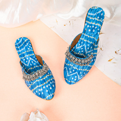 AMAZING TRADERS Women Flats(Blue , 9)