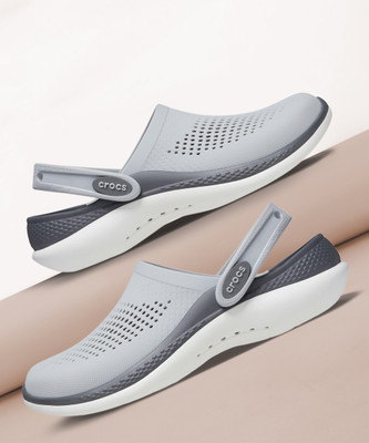 CROCS Literide 360 Unisex Clog Men Clogs(Grey , 4)