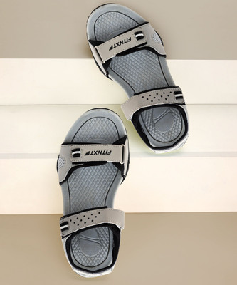 Khadim's Lightweight Comfort Extra Soft Trendy Premium Stylish Men Sandals(Grey , 6)