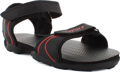 Sparx Men Casual(Black, Red , 11)