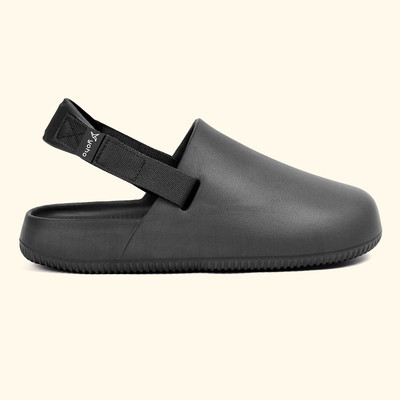 yoho Men Clogs(Black , 10)