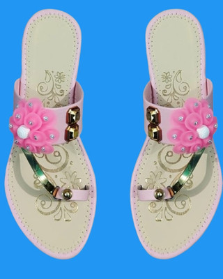 SHIPEE Women Flats(Pink , 8)