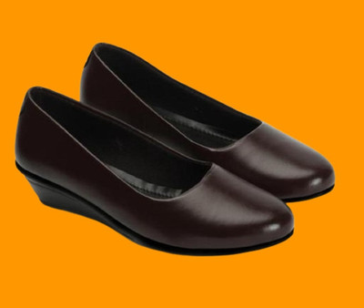SHIPEE Women Bellies(Brown , 8)