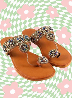 Rasheswari wardrobe Women Flats(Multicolor , 6)
