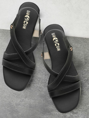 Bambam Women Flats(Black , 8)