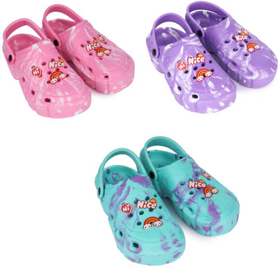 Rome Hunters Men Sandals(Pink, Purple, Green , 6)