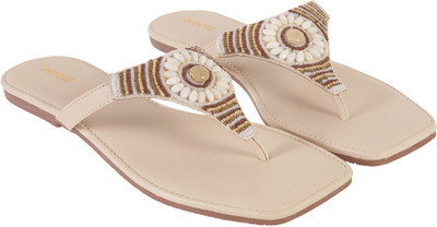 MOCHI Women Casual(Beige , 4)