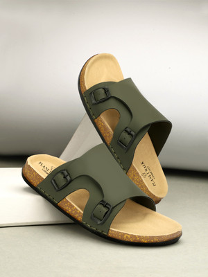 PLANET WALK Men Casual(Olive , 8)