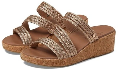 Skechers Women Sports Sandals(Gold , 3)