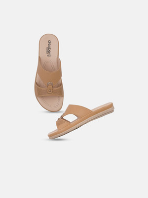 Dressberry Women Flats(Beige , 5)