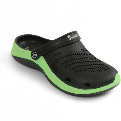 Smoothlite Men Clogs(Olive, Green , 8)