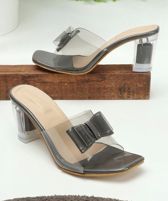 Dressberry Women Heels(Grey , 3)
